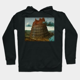 The Tower of Babel (Rotterdam) by Pieter Bruegel the Elder Hoodie